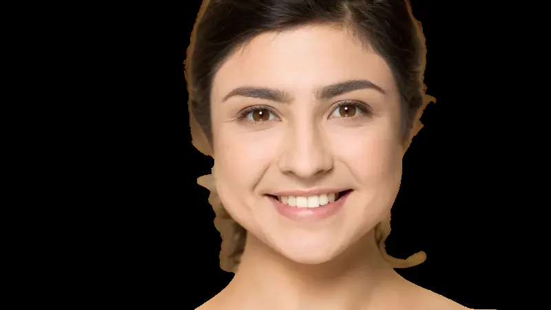 Teeth whitening – woman with a bright white smile